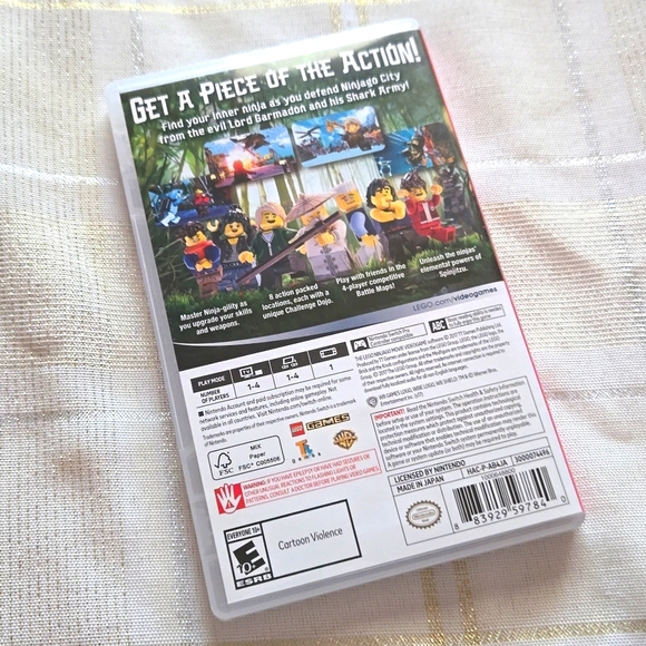 Nintendo Switch Lego The Ninjago Movie Video Game - Picture 2 of 4